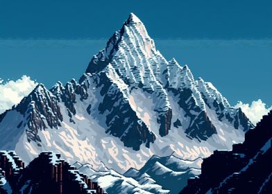 16bit Mount Everest 01