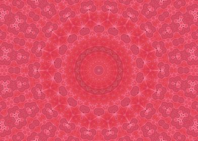 Rose pink Kaleidoscope 2