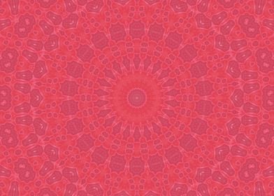 Rose pink Kaleidoscope 8