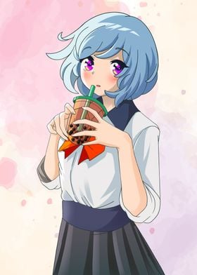 Bubble tea Anime