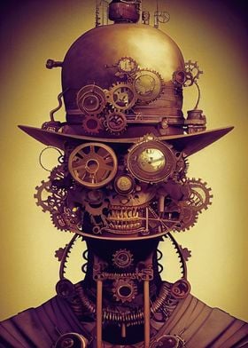 Steampunk Evil Clown 10