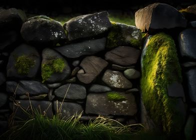 Mossy Wall 02