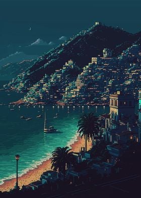 Acapulco Pixel art