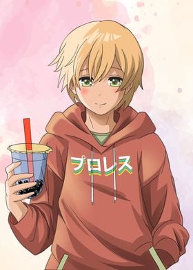 Bubble tea Anime