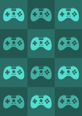 Gamer Controllers Teal