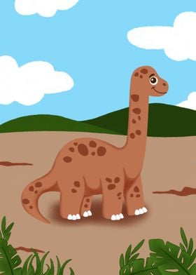 brontosaurus cute