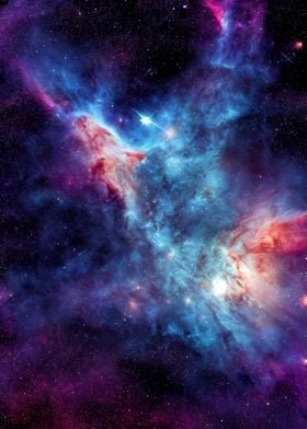 Space stars galaxy nebula