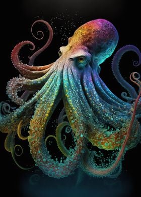 Colorful Octopus