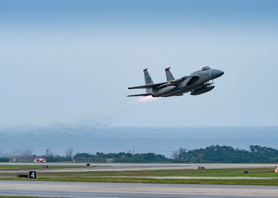 F15 take off