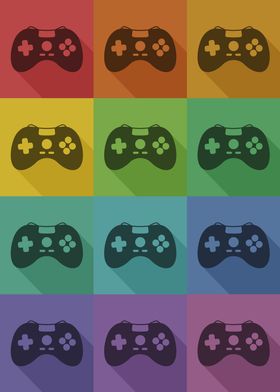 Video Game Controller Art