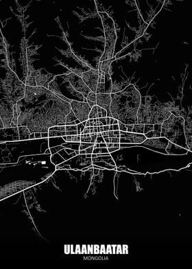 Ulaanbaatar Mongolia Map