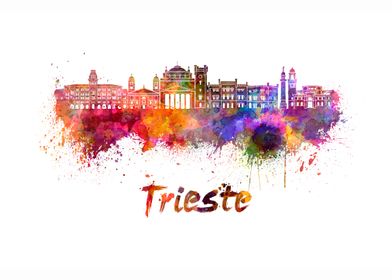 Trieste skyline