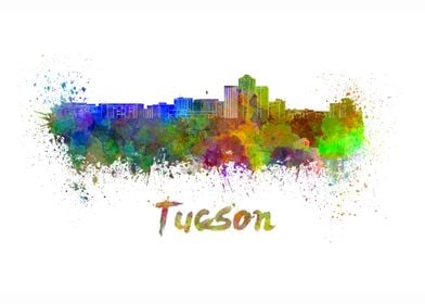 Tucson skyline