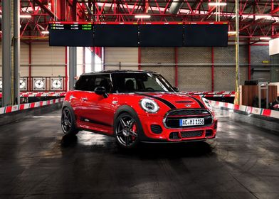 Red Mini Cooper