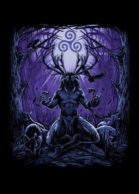 Celtic Cernunnos Mythology