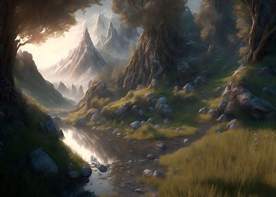 EPIC FANTASY LANDSCAPE