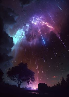 Astral Meteor Showers