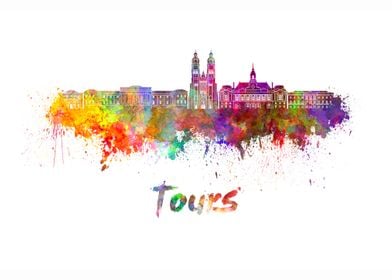 Tours skyline