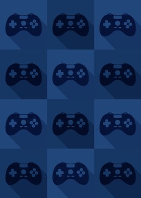 Gamer Controllers Blue