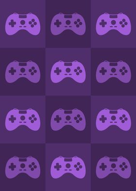 Gamer Controllers Purple