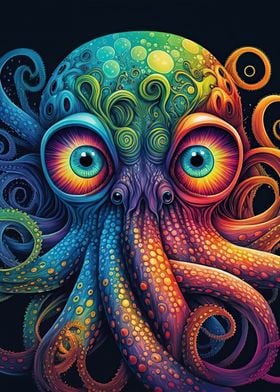 Colorful Octopus