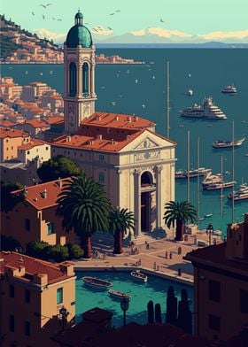 Toulon Pixel art