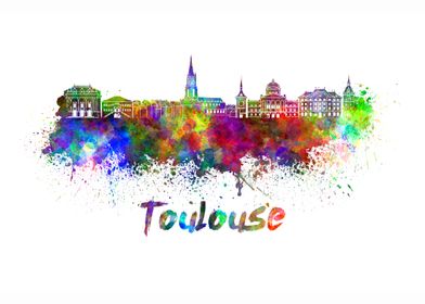 Toulouse skyline