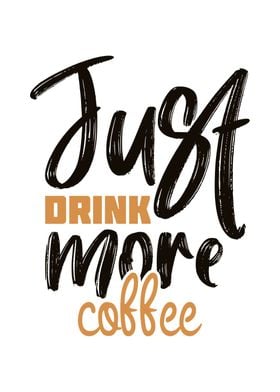 Just drink more coffee