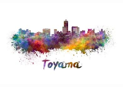 Toyama skyline