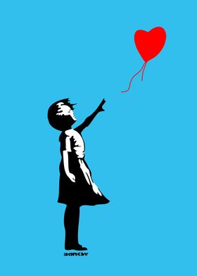 Banksy  Girl with Balloon