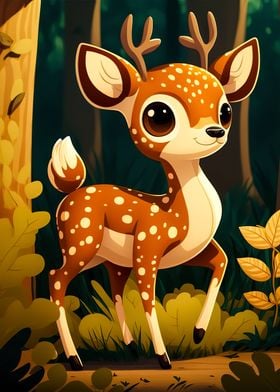 Cute Baby Deer