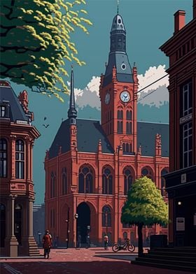 Mannheim Pixel art