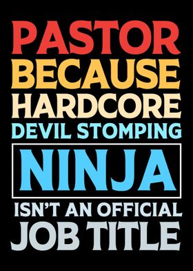 Funny Pastor Ninja