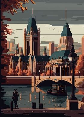 Ottawa Pixel art