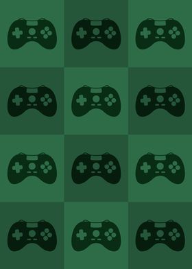 Gamer Controllers Green