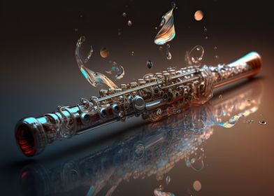 Colorful flute 