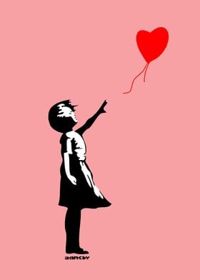 Banksy  Girl with Balloon
