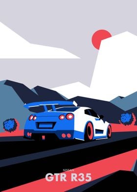 GTR R35 MInimalist