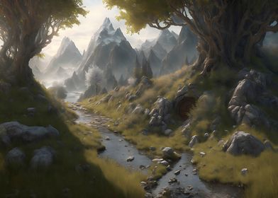 EPIC FANTASY LANDSCAPE