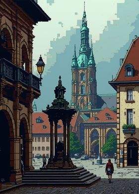 Bayreuth Pixel art