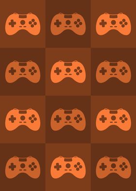 Gamer Controllers Orange