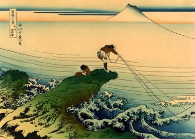 Ukiyo e Fishermen