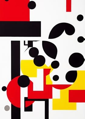 Modernist Geometric Poster