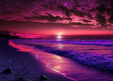 Beautiful Sunset Beach