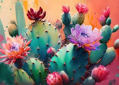 Colorful Cactus 