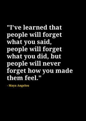 Maya Angelou quotes 