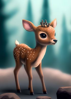 baby deer