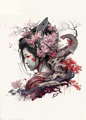 Geisha Dragon