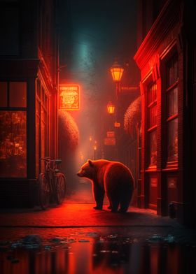  Amsterdam Red Light Bear