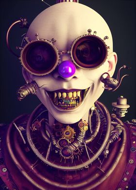 Steampunk Evil Clown 15